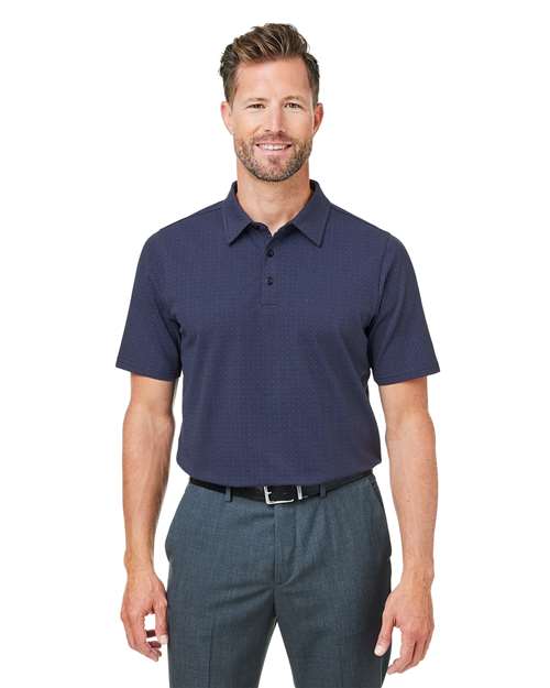 Men's Crownlux Performance® Geo Polo - DG101