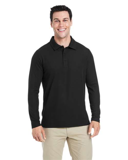 Men's Fusion ChromaSoft™ Long Sleeve Pique Polo - CE112L