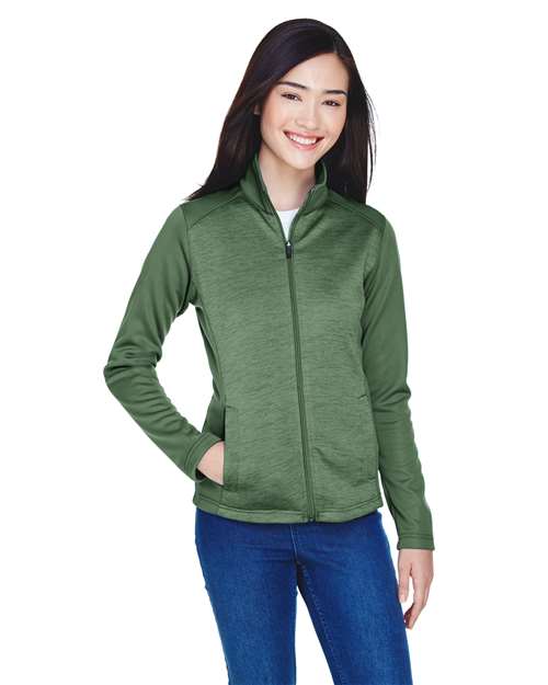 Women's Newbury Colorblock Mélange Fleece Full-Zip Jacket - DG796W