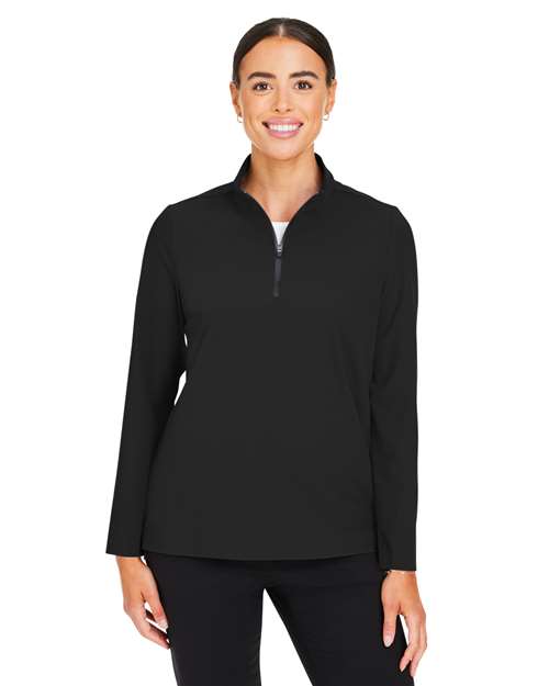 Women's CrownLux Performance® Windsor Welded Quarter-Zip Pullover - DG410W