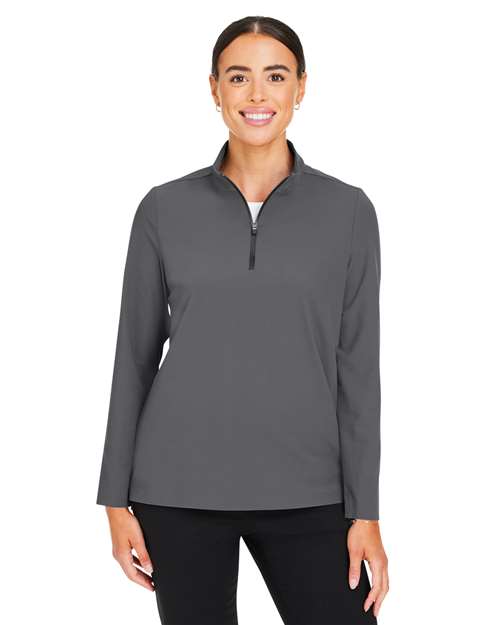 Women's CrownLux Performance® Windsor Welded Quarter-Zip Pullover - DG410W