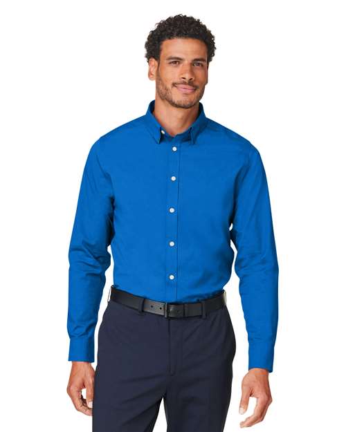 Men's CrownLux Performance® Spencer Poplin Dress Shirt - DG505