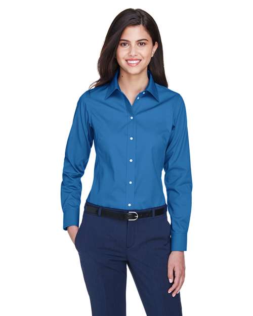 Women's Crown Collection® Oxford Woven Dress Shirt - D630W