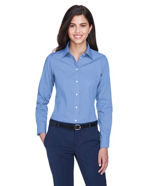 Women's Crown Collection® Oxford Woven Dress Shirt - D630W