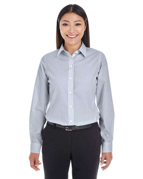 Women's Crown Collection® Striped Woven Dress Shirt - DG534W