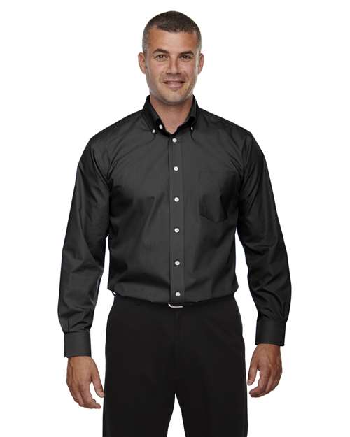 Men's Tall Crown Collection® Broadcloth Woven Dress Shirt - D620T