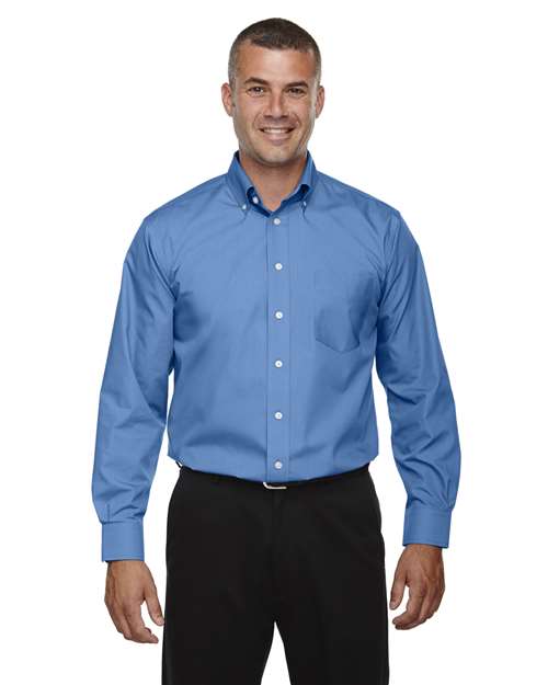 Men's Tall Crown Collection® Broadcloth Woven Dress Shirt - D620T