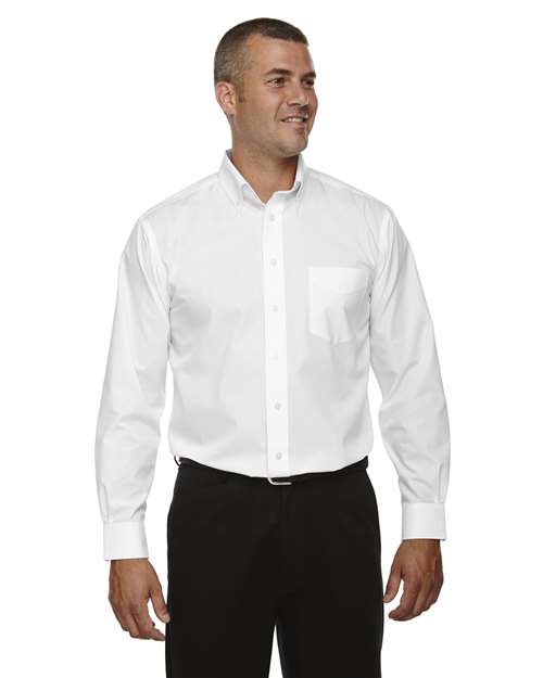 Men's Tall Crown Collection® Broadcloth Woven Dress Shirt - D620T