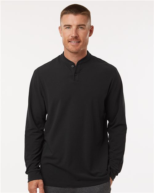 Men's Henley Long Sleeve T-Shirt - A597