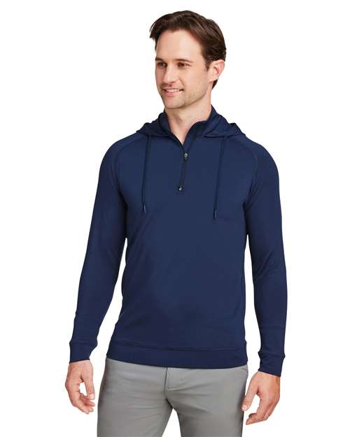 Unisex Vandyke Quarter-Zip Hooded Pullover - SWV600