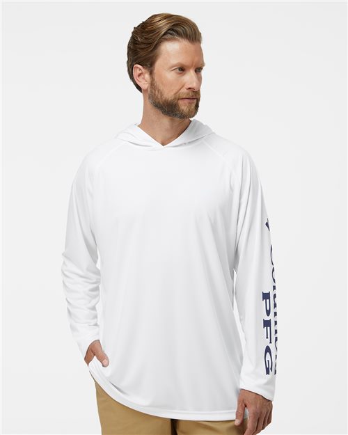 Men's PFG Terminal Tackle™ Hooded Long Sleeve T-Shirt - 212482