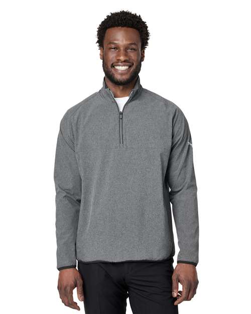 Men's Coastal Woven Quarter-Zip Pullover - 538931
