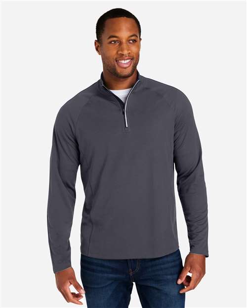 Men's Origin Performance Pique Quarter-Zip Pullover - CE418