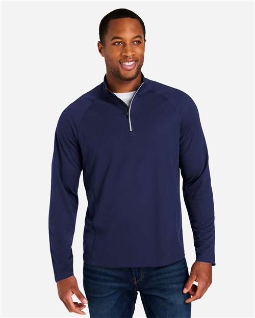 Men's Origin Performance Pique Quarter-Zip Pullover - CE418