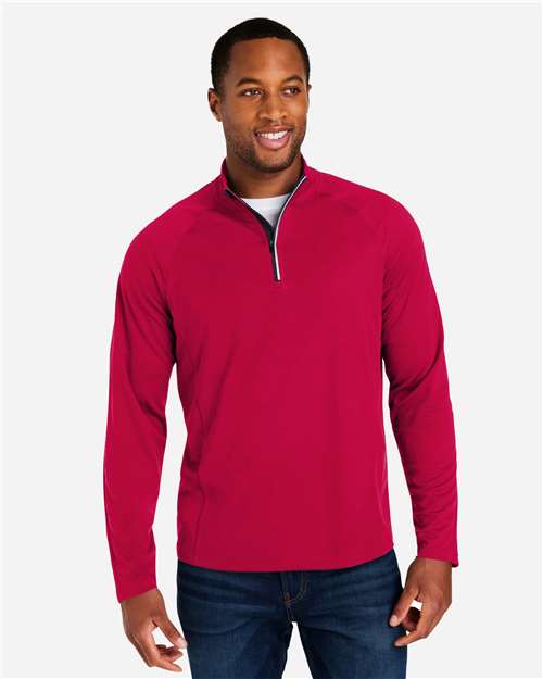 Men's Origin Performance Pique Quarter-Zip Pullover - CE418