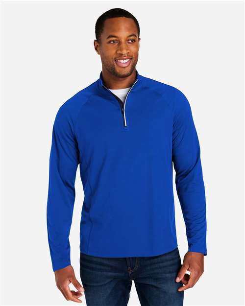 Men's Origin Performance Pique Quarter-Zip Pullover - CE418