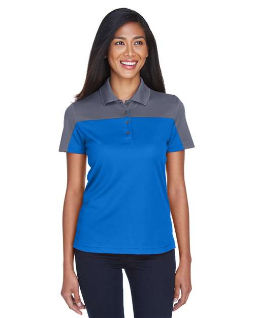 Women's Balance Colorblock Performance Piqué Polo - CE101W