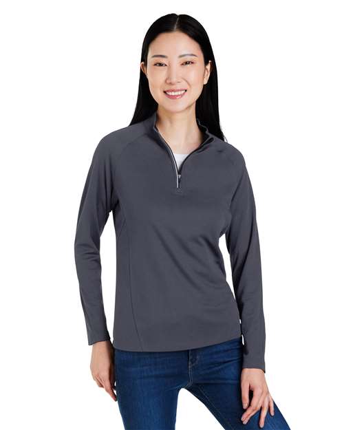 Women's Origin Performance Pique Quarter-Zip Pullover - CE418W