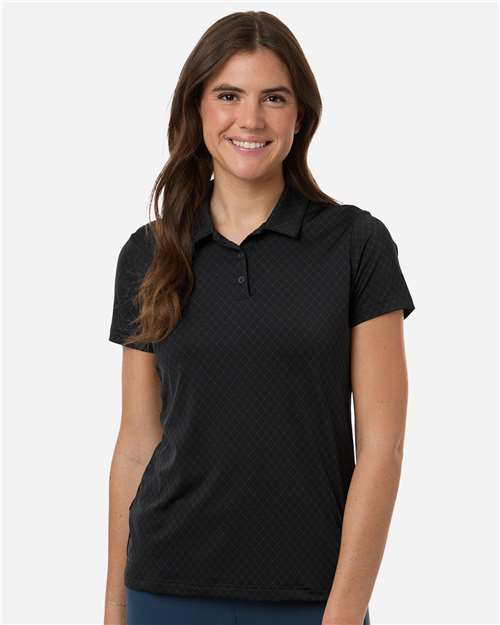 Women's 4-Way Stretch Printed Polo - A717