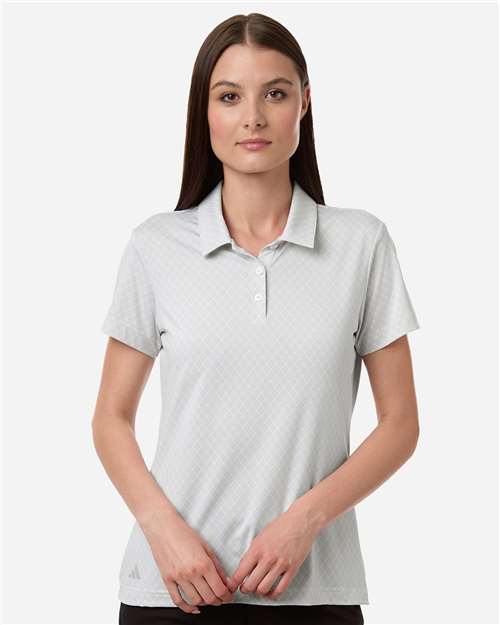 Women's 4-Way Stretch Printed Polo - A717