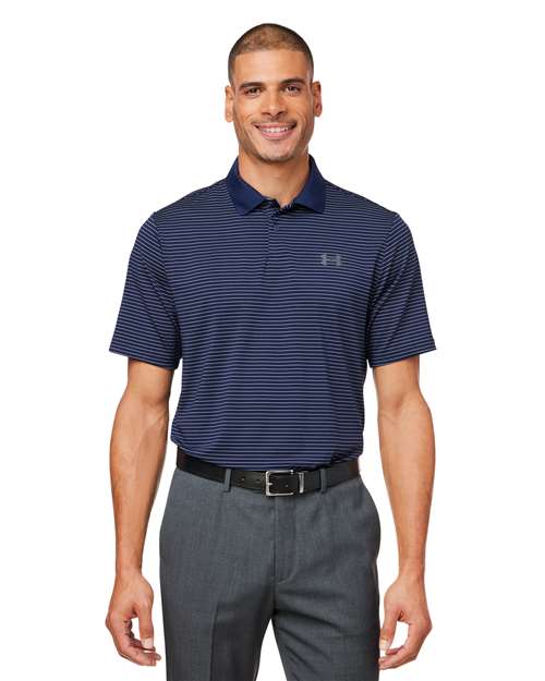 Men's 3.0 Striped Perf Polo - 1377376