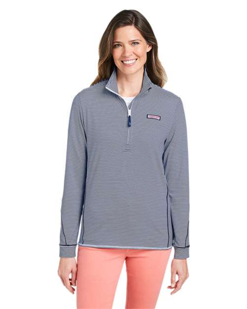 Women's Microstripe Sankaty Half-Zip Pullover - K002521