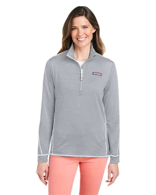 Women's Microstripe Sankaty Half-Zip Pullover - K002521