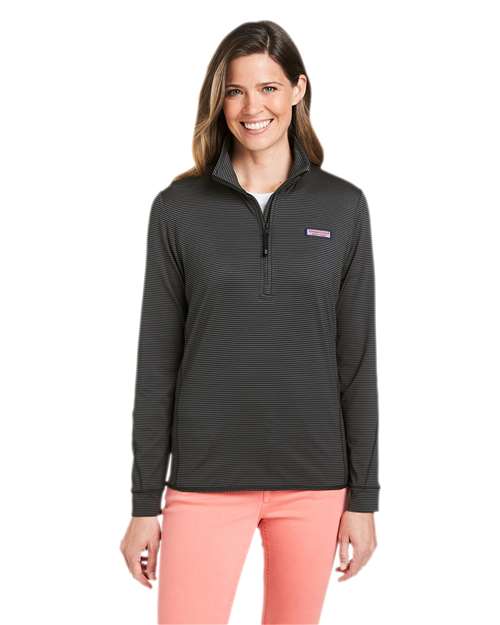 Women's Microstripe Sankaty Half-Zip Pullover - K002521