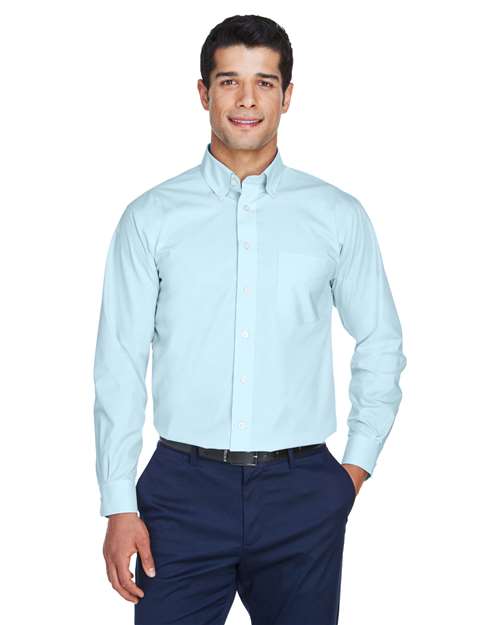 Men's Crown Collection® Broadcloth Woven Dress Shirt - D620