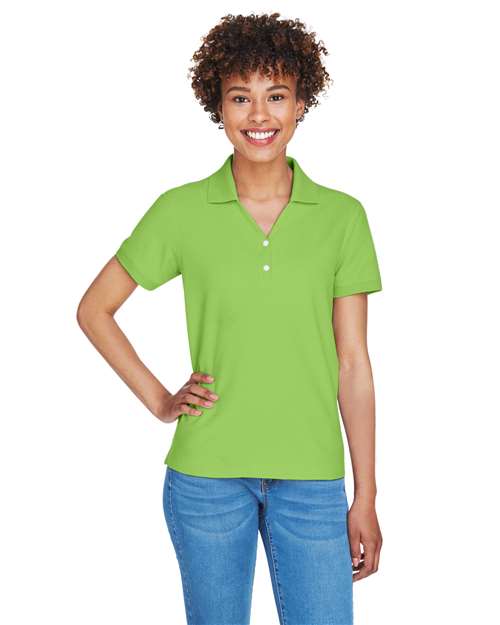 Women's Pima Piqué Polo - D100W