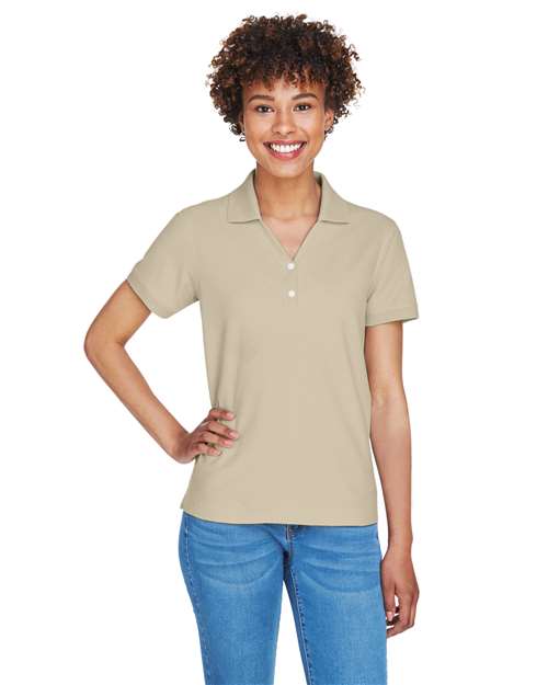 Women's Pima Piqué Polo - D100W