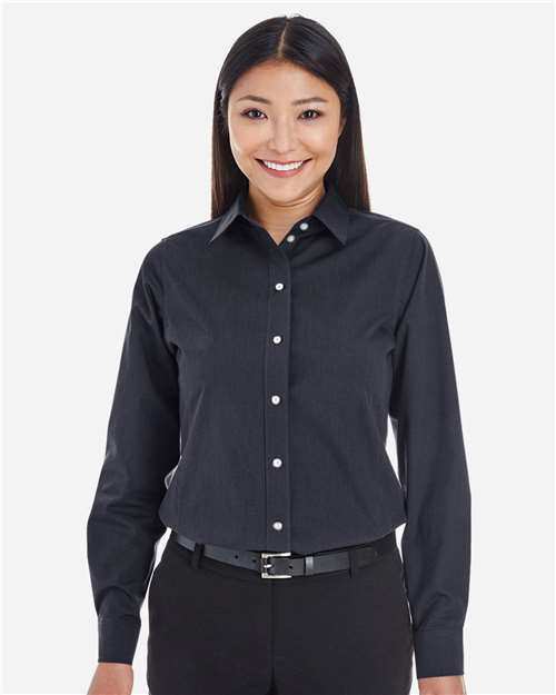 Women's Crown Collection® Striped Woven Dress Shirt - DG534W