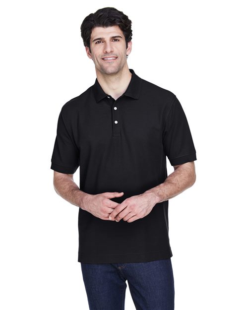 Men's Pima Piqué Polo - D100