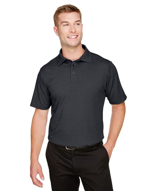 Men's CrownLux Performance® Address Mélange Polo - DG22