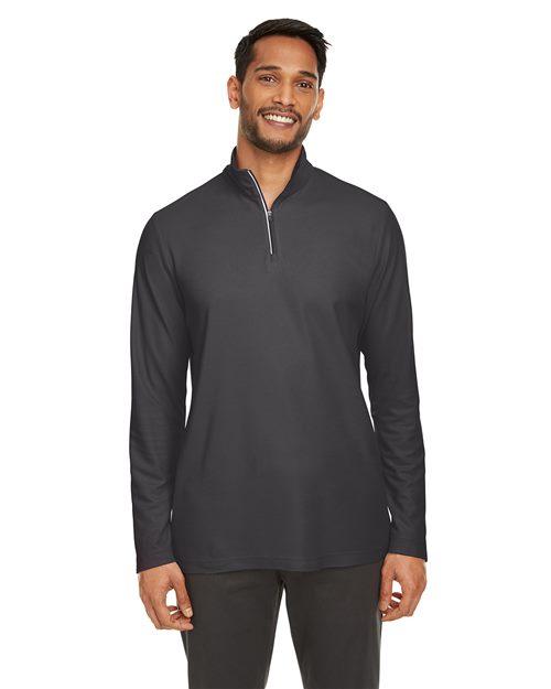 Men's Fusion ChromaSoft™ Pique Quarter-Zip Pullover - CE405