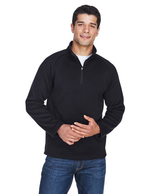 Unisex Bristol Sweater Fleece Quarter-Zip Pullover - DG792