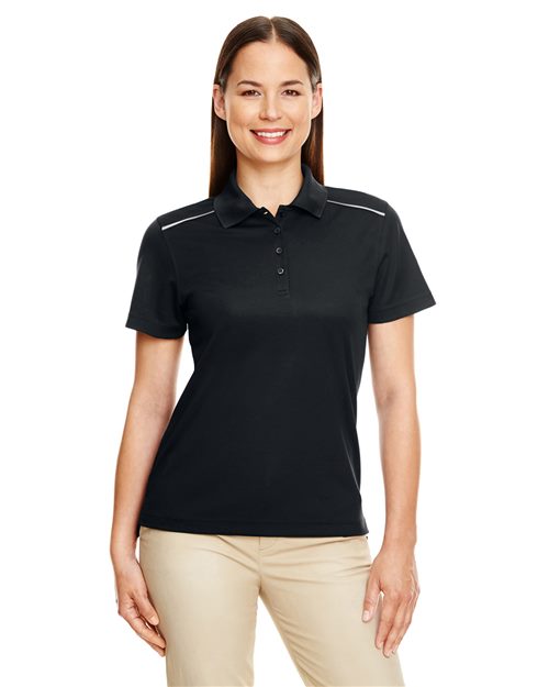 Women's Radiant Performance Piqué Polo with Reflective Piping - 78181R