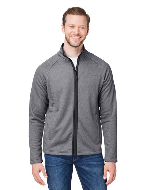 Men's Venture Heathered Stripe Full-Zip Jacket - CE72