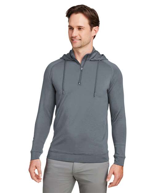 Unisex Vandyke Quarter-Zip Hooded Pullover - SWV600
