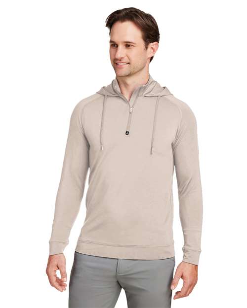 Unisex Vandyke Quarter-Zip Hooded Pullover - SWV600