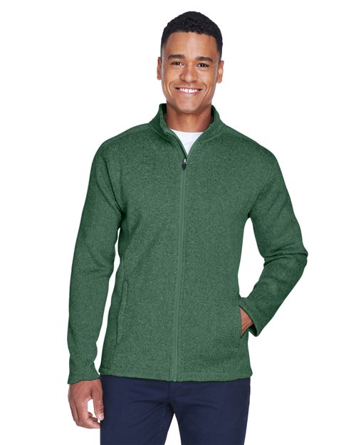 Men's Bristol Full-Zip Sweater Fleece Jacket - DG793
