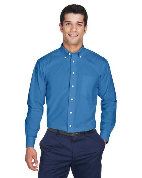 Men's Crown Collection® Oxford Woven Dress Shirt - D630