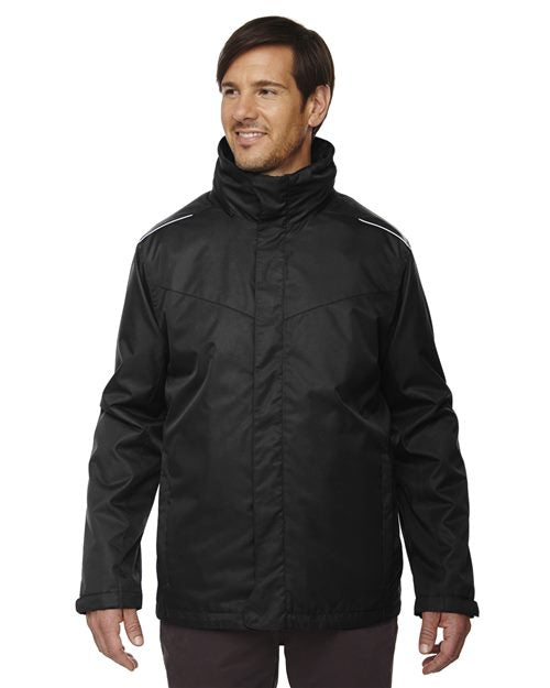 Men's Tall Region 3-in-1 Jacket with Fleece Liner - 88205T