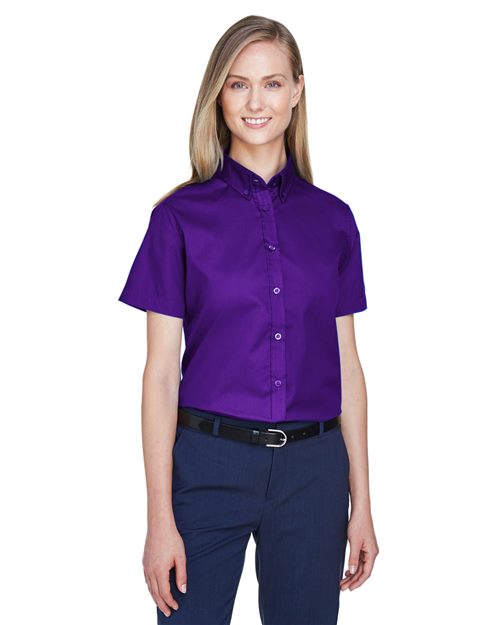 Women's Optimum Short Sleeve Twill Shirt - 78194