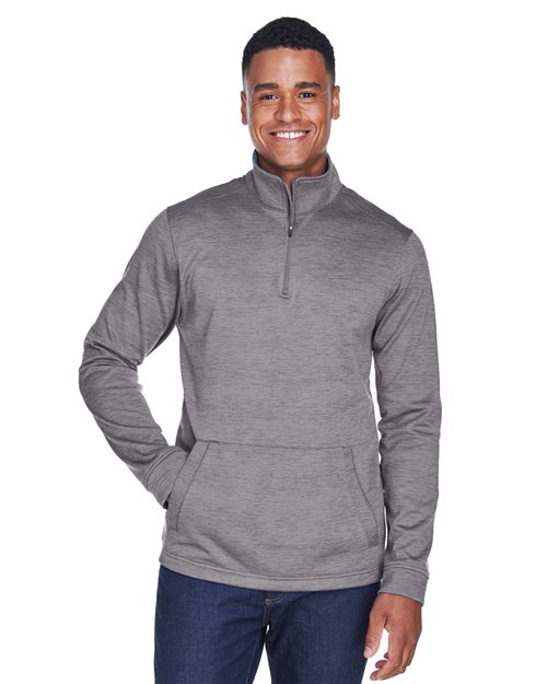 Men's Newbury Mélange Fleece Quarter-Zip Pullover - DG798