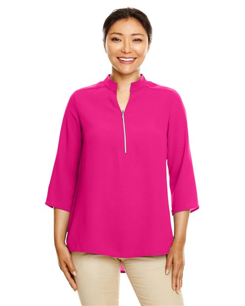 Women's Perfect Fit™  Three-Quarter Sleeve Crepe Tunic - DP611W