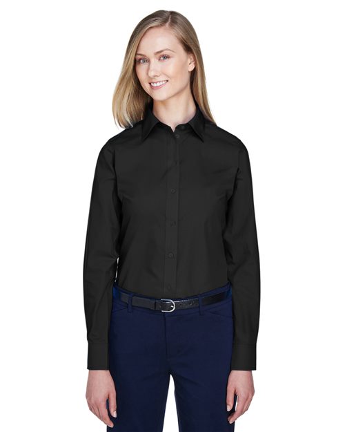 Women's Crown Collection® Broadcloth Woven Dress Shirt - D620W