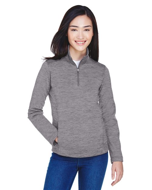 Women's Newbury Mélange Fleece Quarter-Zip Pullover - DG798W