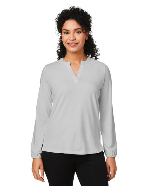 Women's Raleigh Half-Placket Knit Top - DP122W
