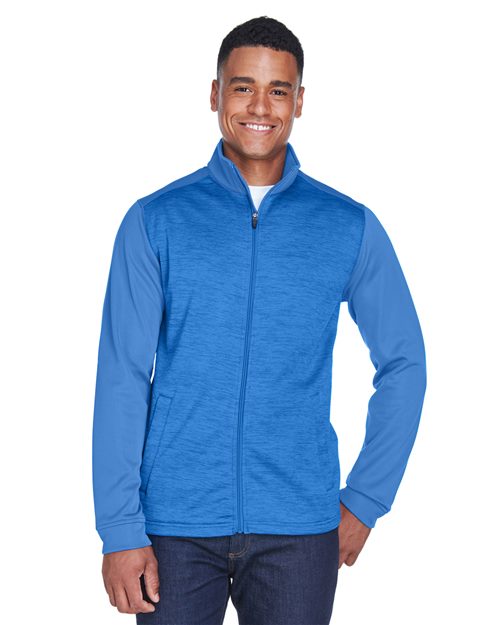Men's Newbury Colorblock Mélange Fleece Full-Zip jacket - DG796